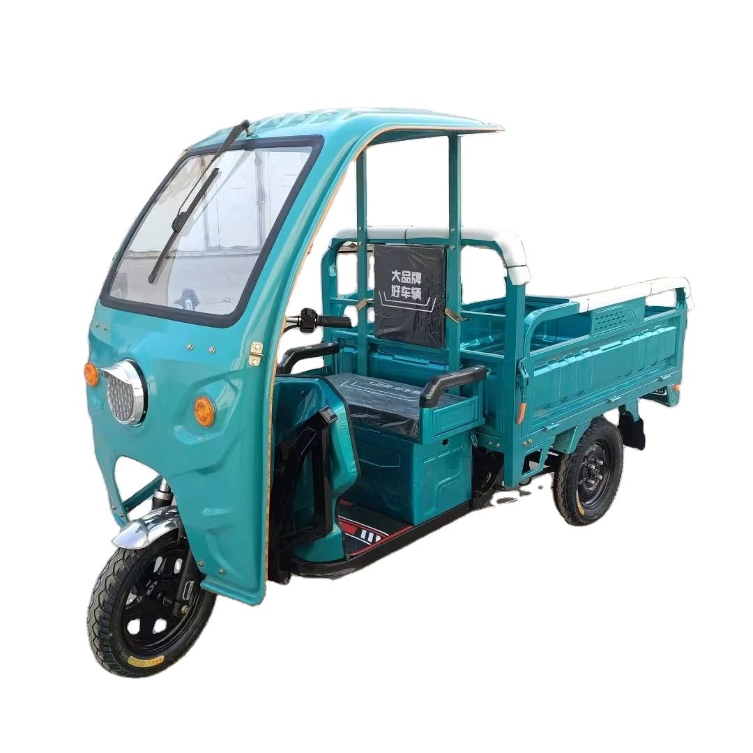 China High Speed Electric Cargo Tricycle 72V Powerful 800kg Loading Capacity Electric Tricycles 3 Wheel Electric Cargo Bike
